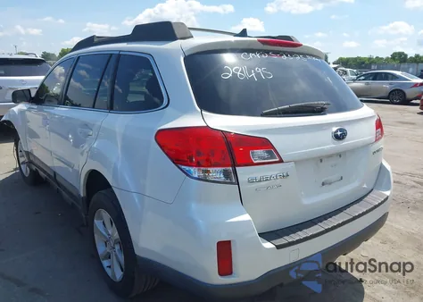 2013 Subaru Outback 2.5I Limited from USA, damaged, VIN 4S4BRCJC7D3281495